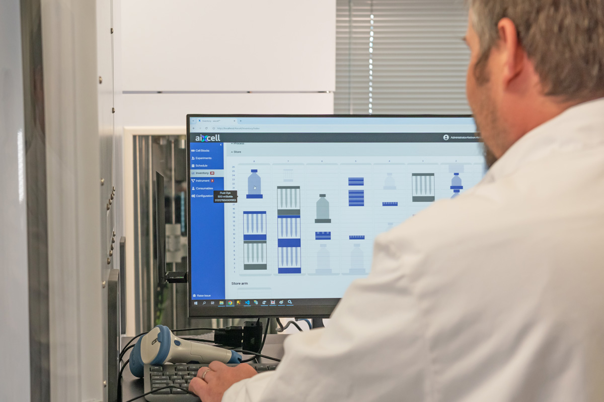 Aixcell Autonomous cell culture system